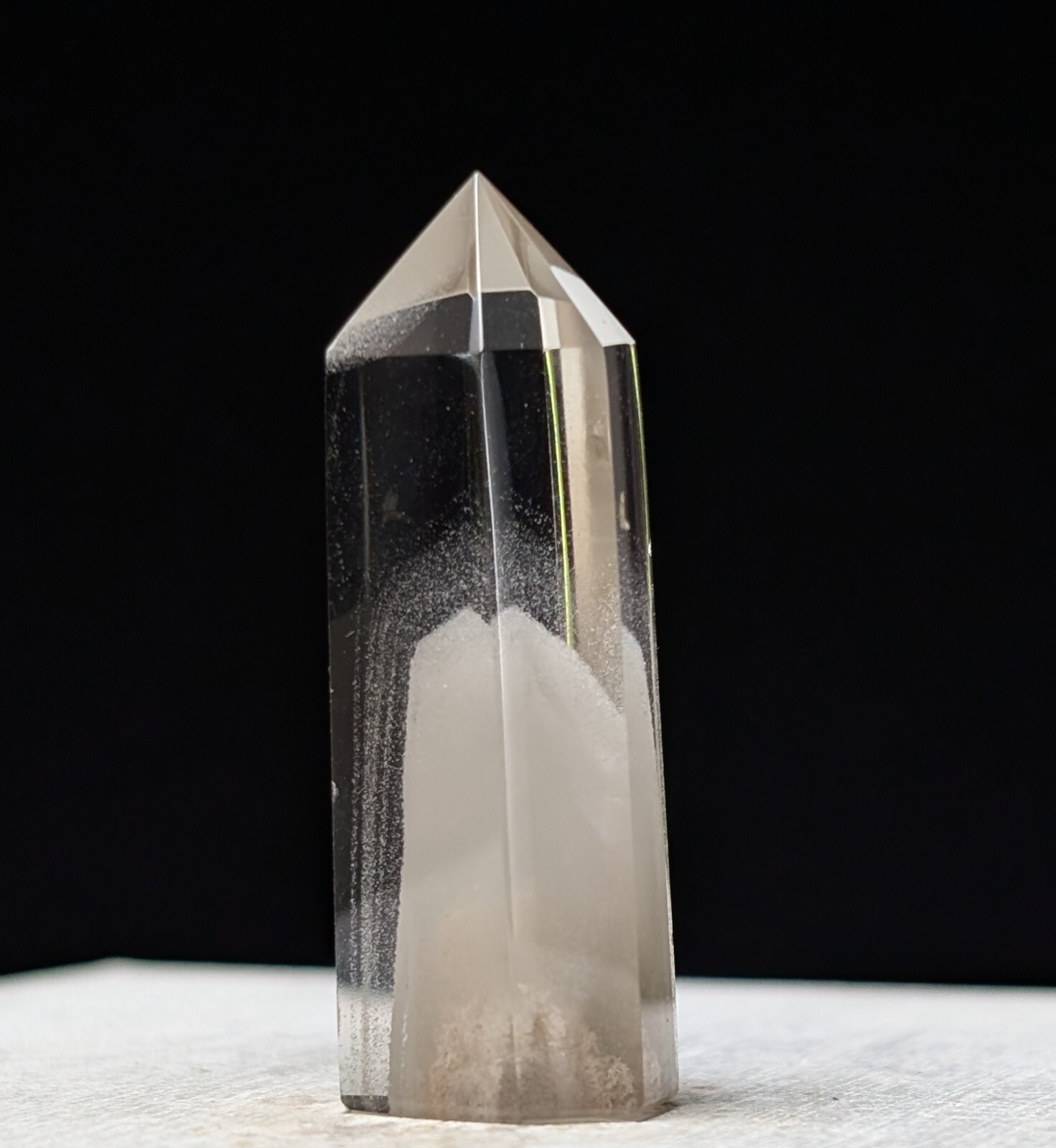 Clear Quartz Tower Phantom Mountain White Garden Crystal Gemstone Point Chakra
