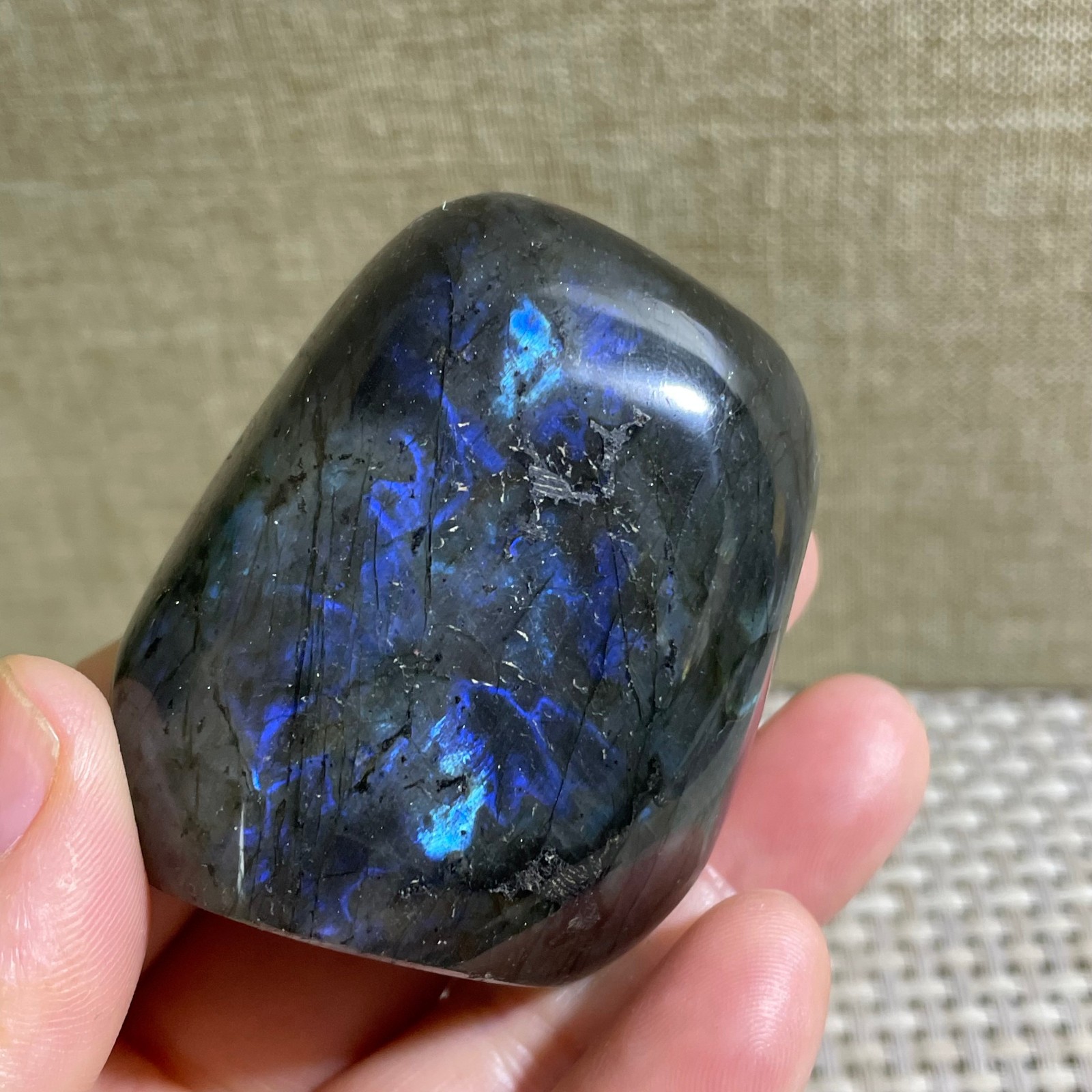 Natural Labradorite Crystal gemstone rough original Specimen 120g