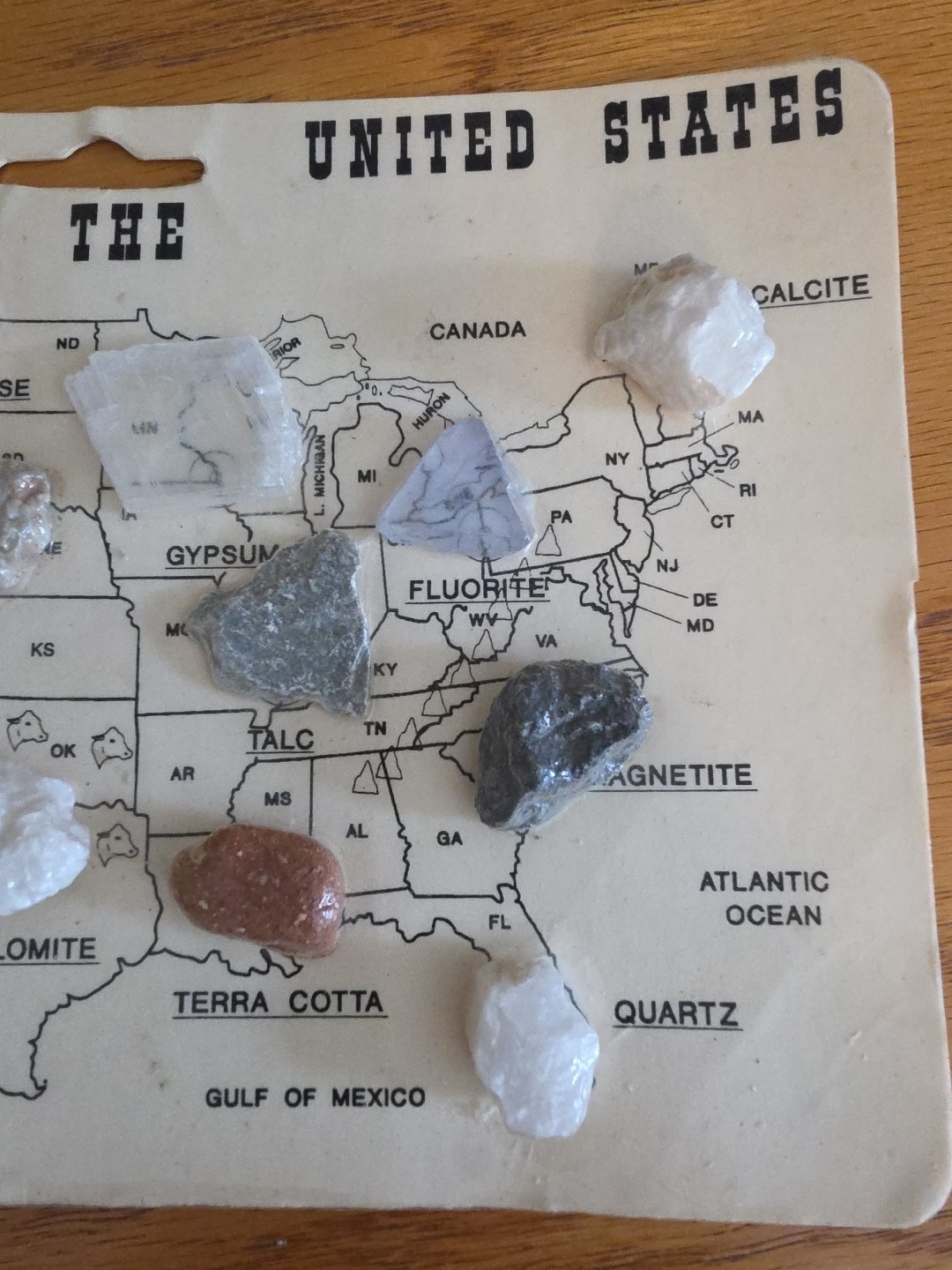 Minerals Of The United States Rocks NIP