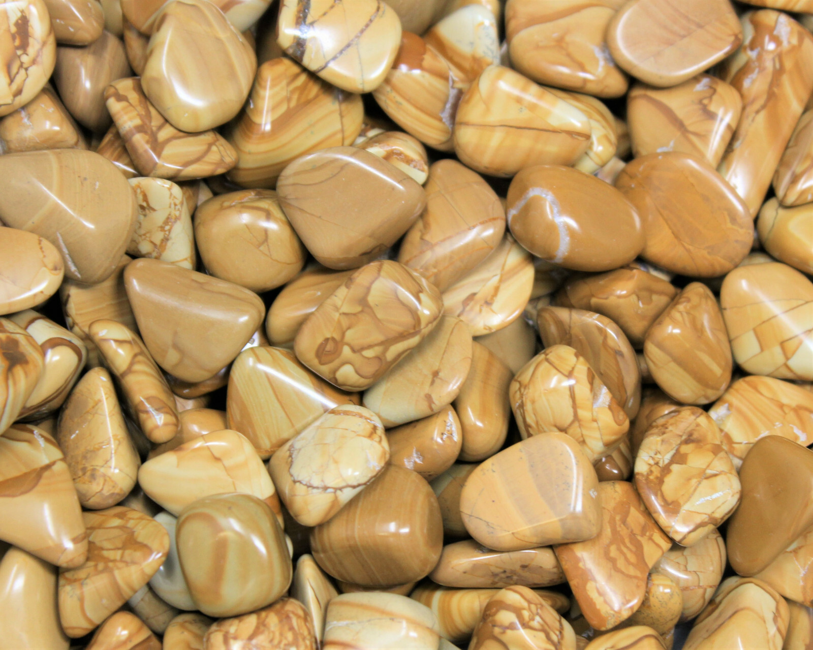 5 Walnut Jasper Tumbled Stones (Premium Quality ‘A’ Grade)