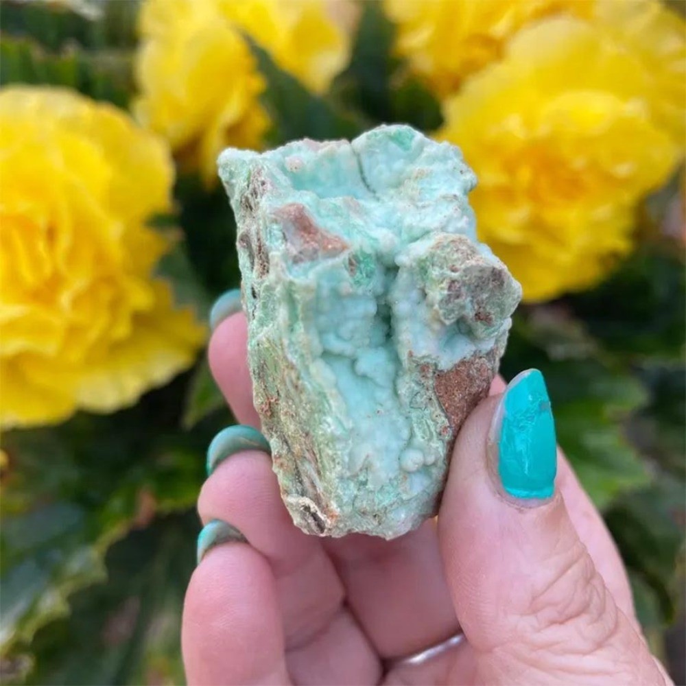 Random Irregular Hemimorphite Mineral Raw Stone Specimen Healing Decor Gift