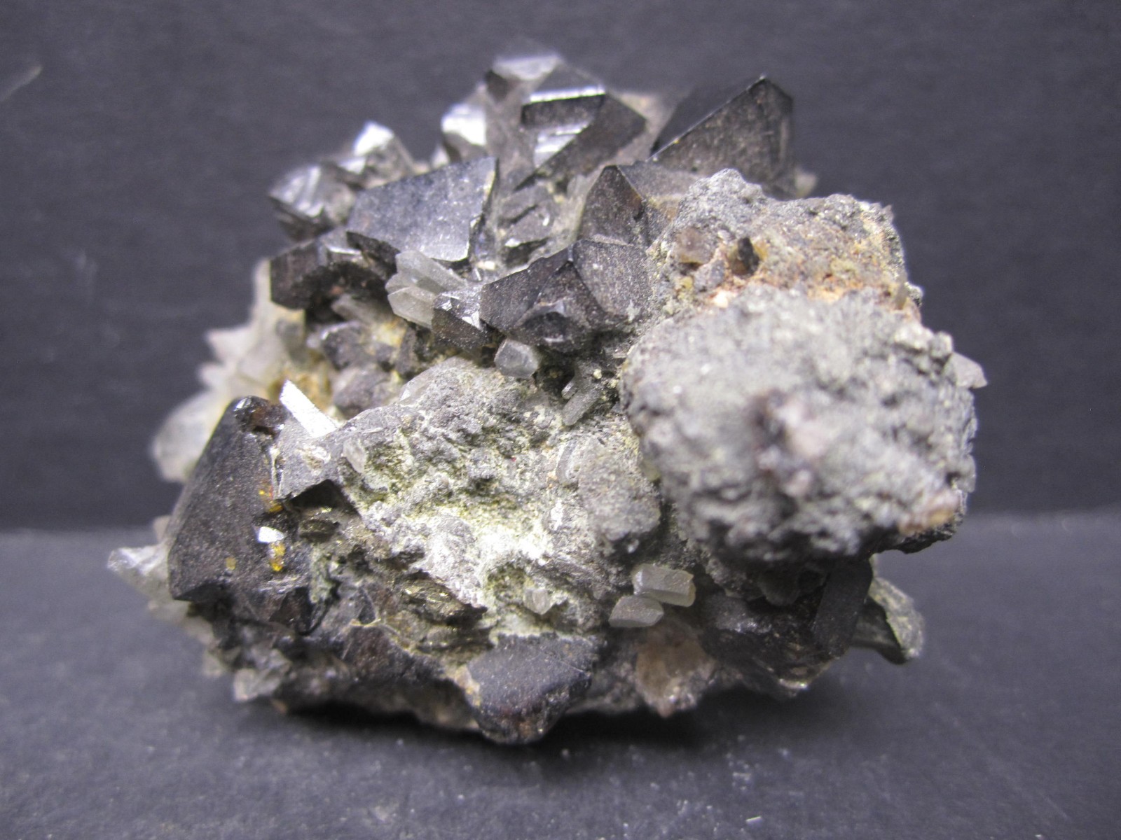 Cassiterite in Quartz, Viloco Mine, Bolivia #6