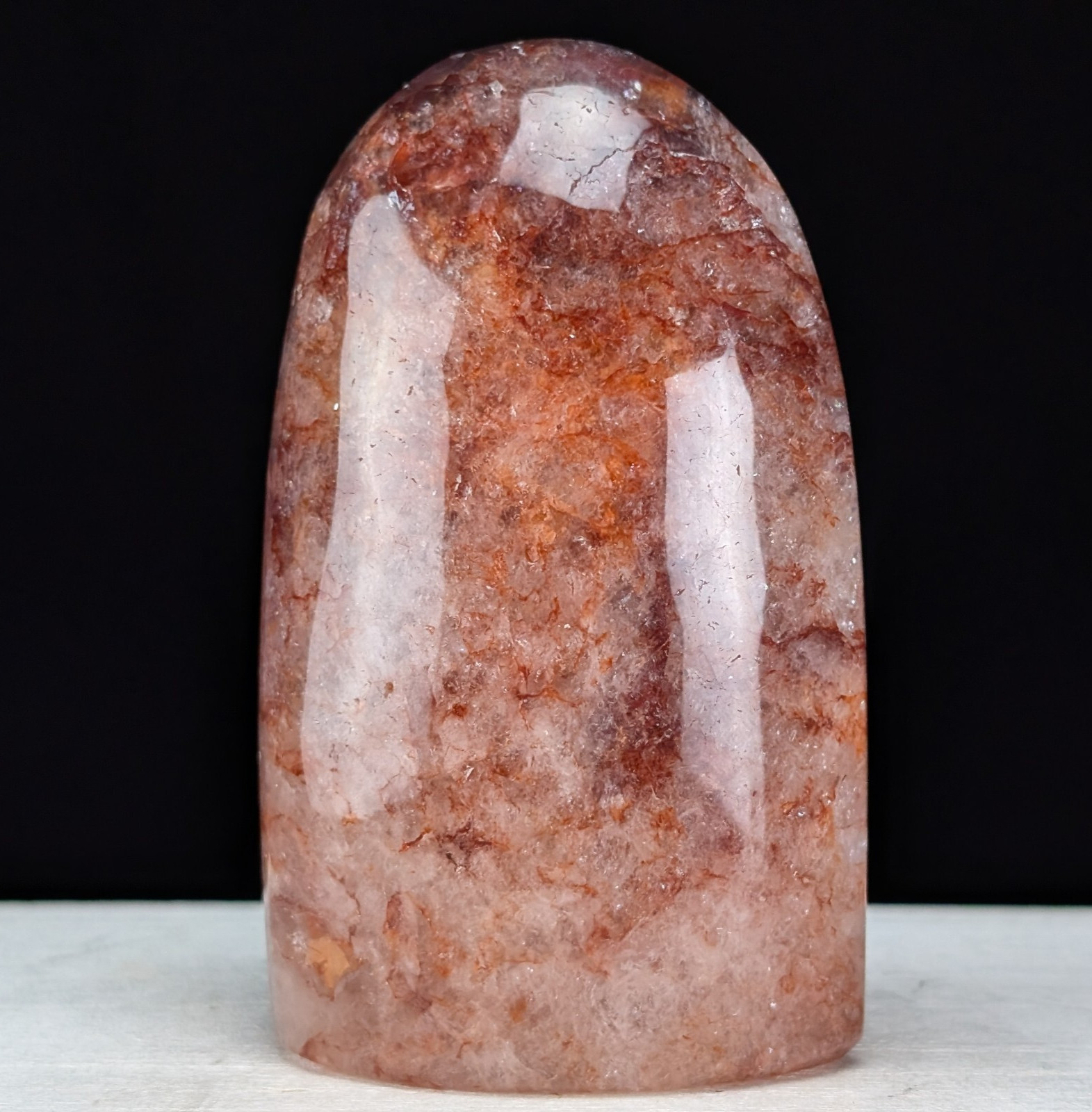 Fire Quartz Freeform Ornament Crystal Chakra Gemstone Free Form