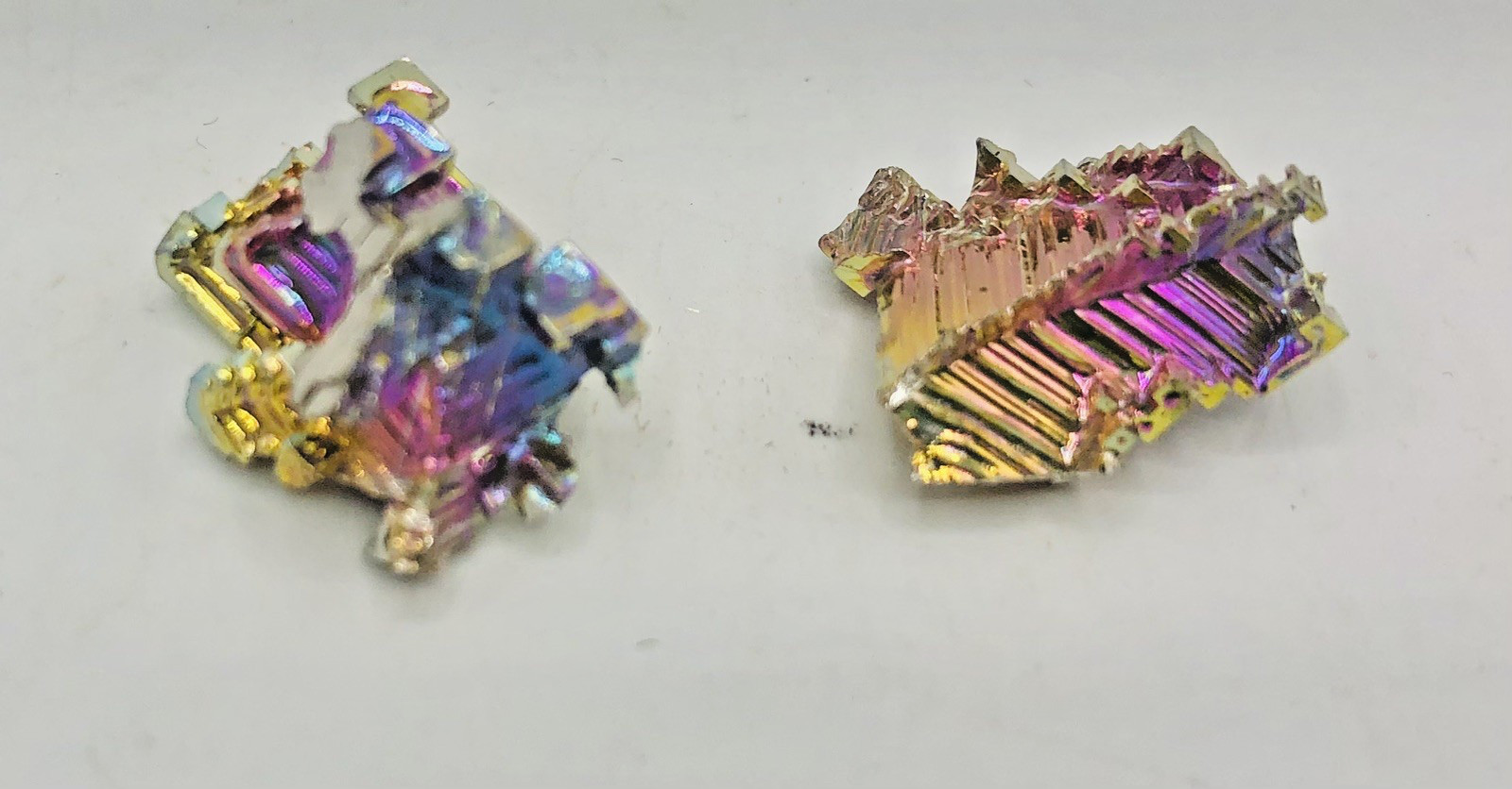 4oz Bismuth Rainbow Crystal Element Bi Gemstone Mineral Specimen West Germany