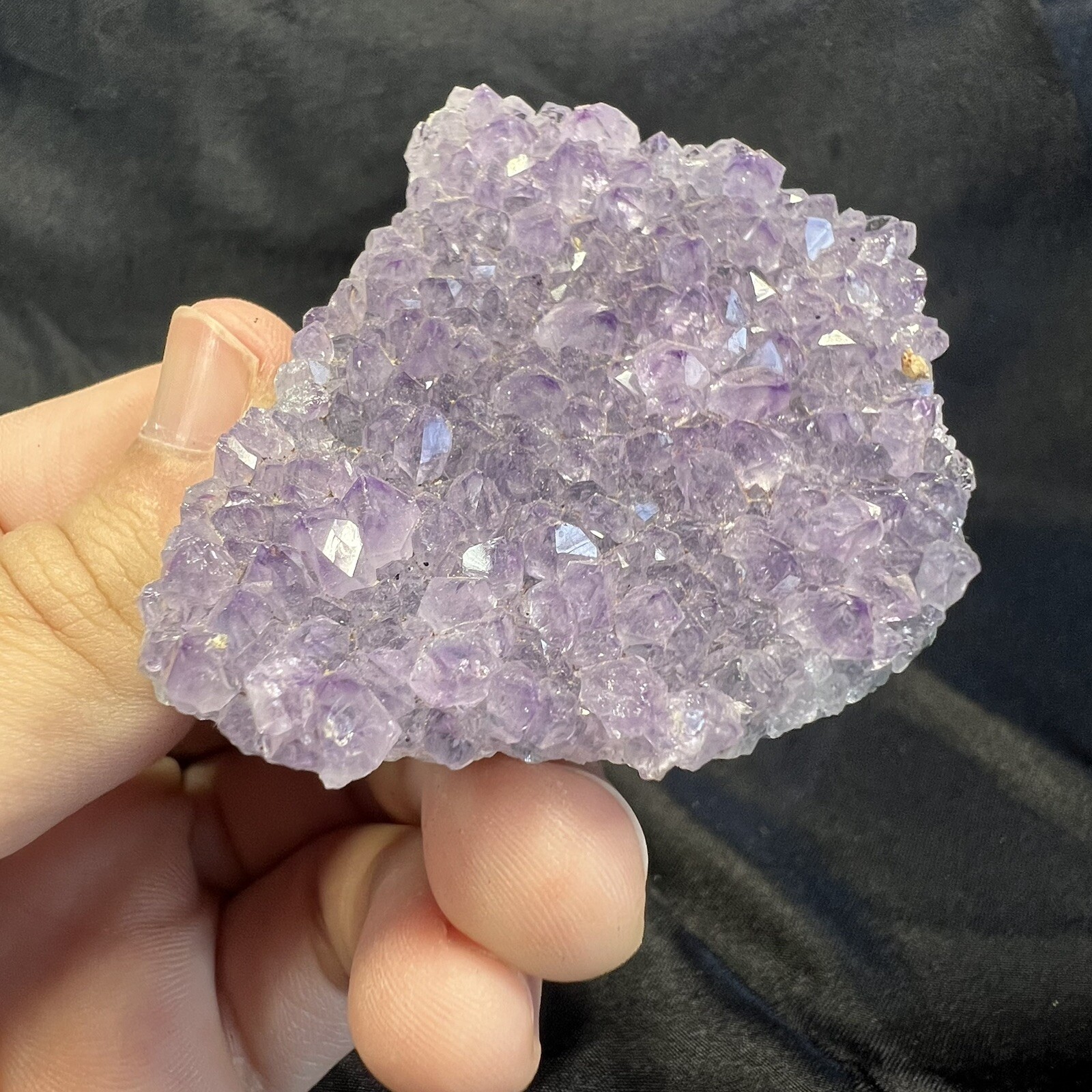 Amethyst Quartz Crystal Cluster from Uruguay
