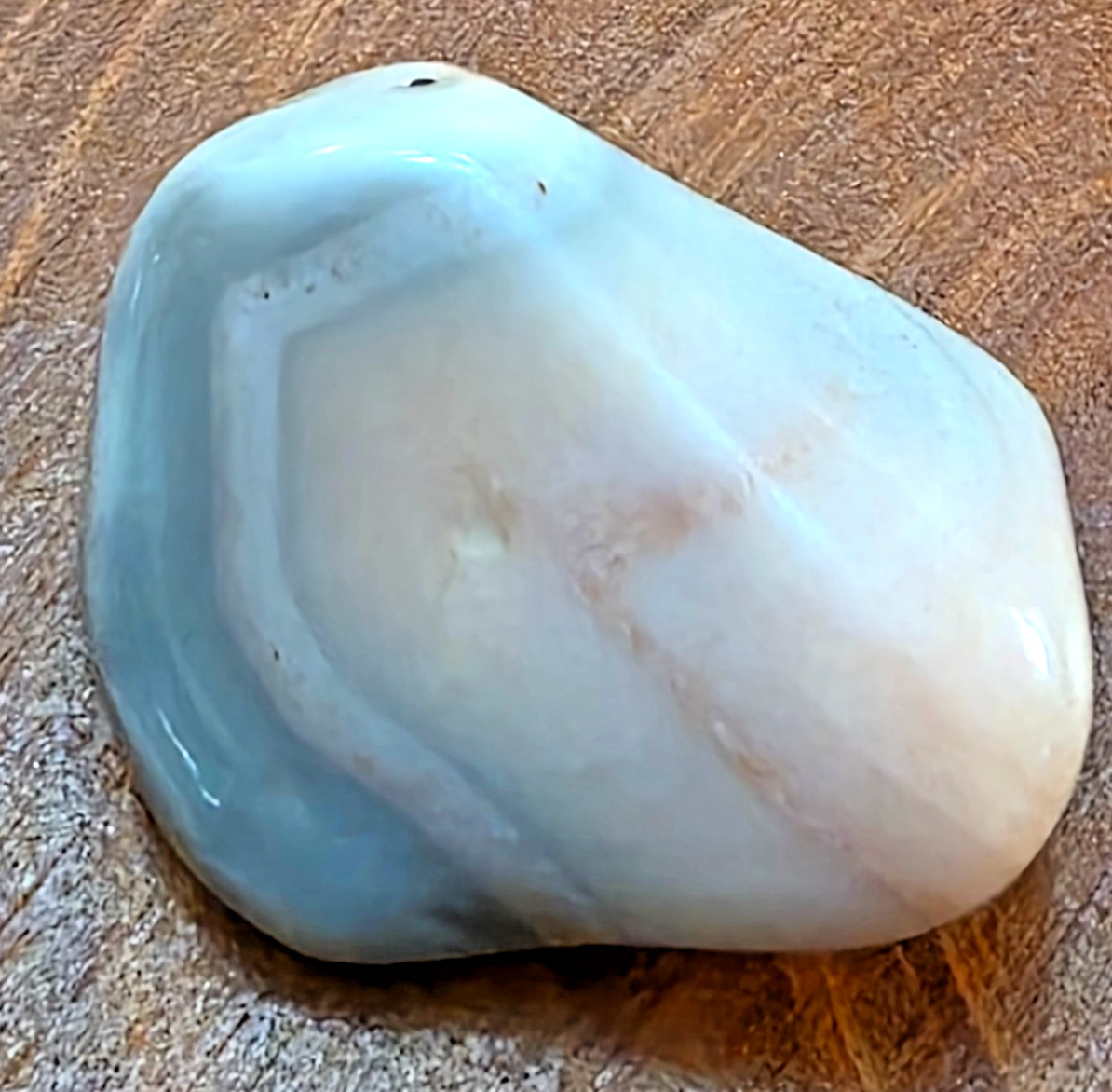 POLISHED BEAUTIFUL BOTSWANA AGATE, NATURAL Grey Pink AGATE banding
