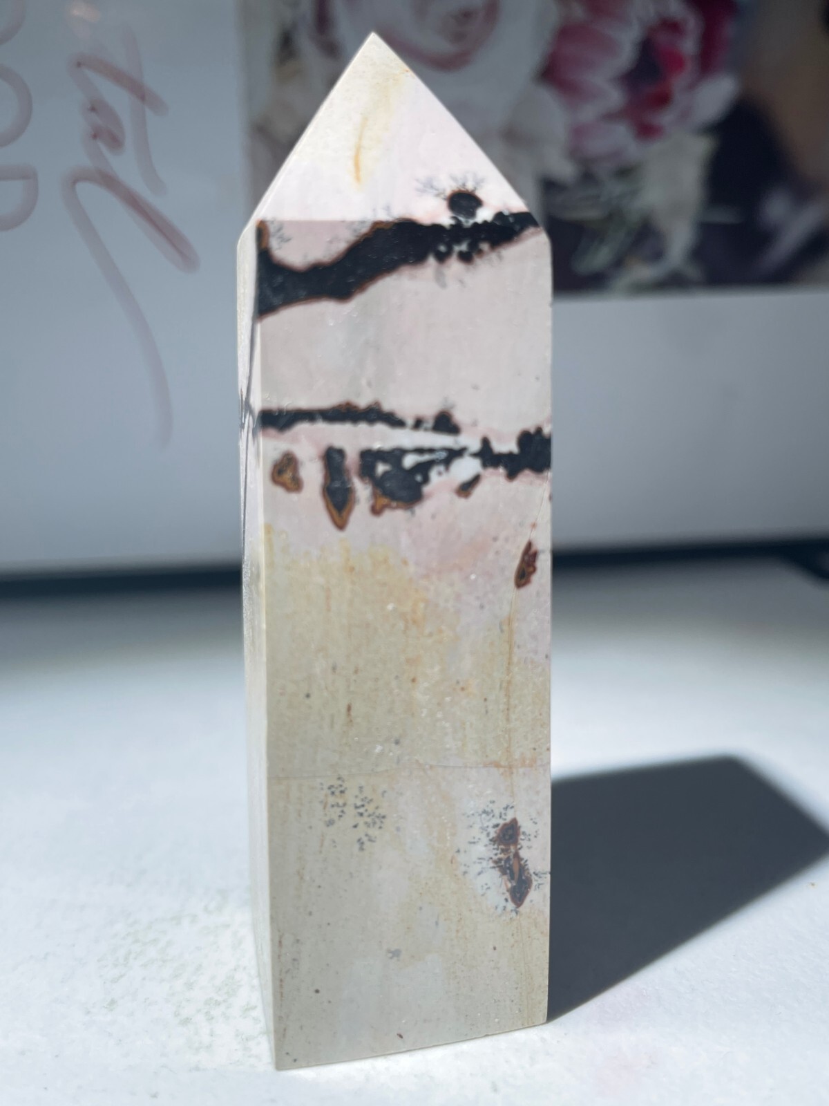 80g Traditional Chinese painting stone pagoda m11
