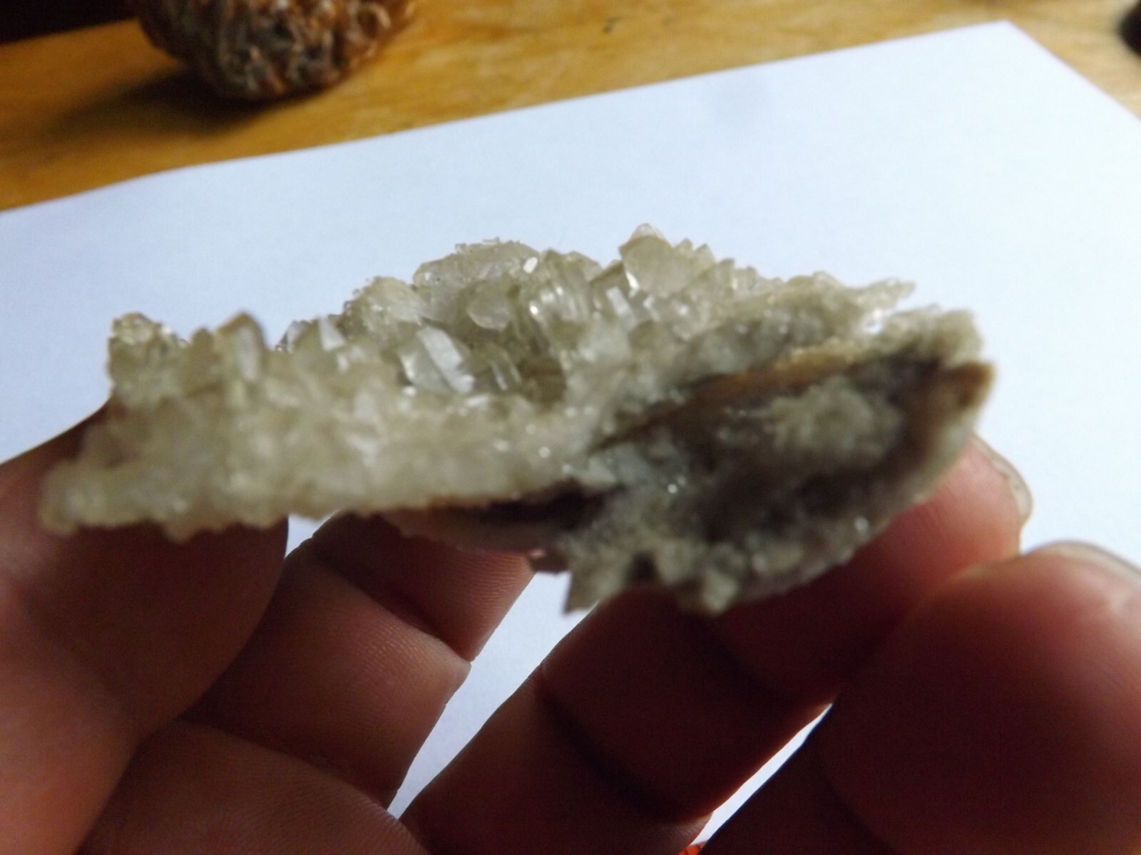 Ellenville needle quartz crystal matrix 40 grams 46x651x17mm Awesome piece!!