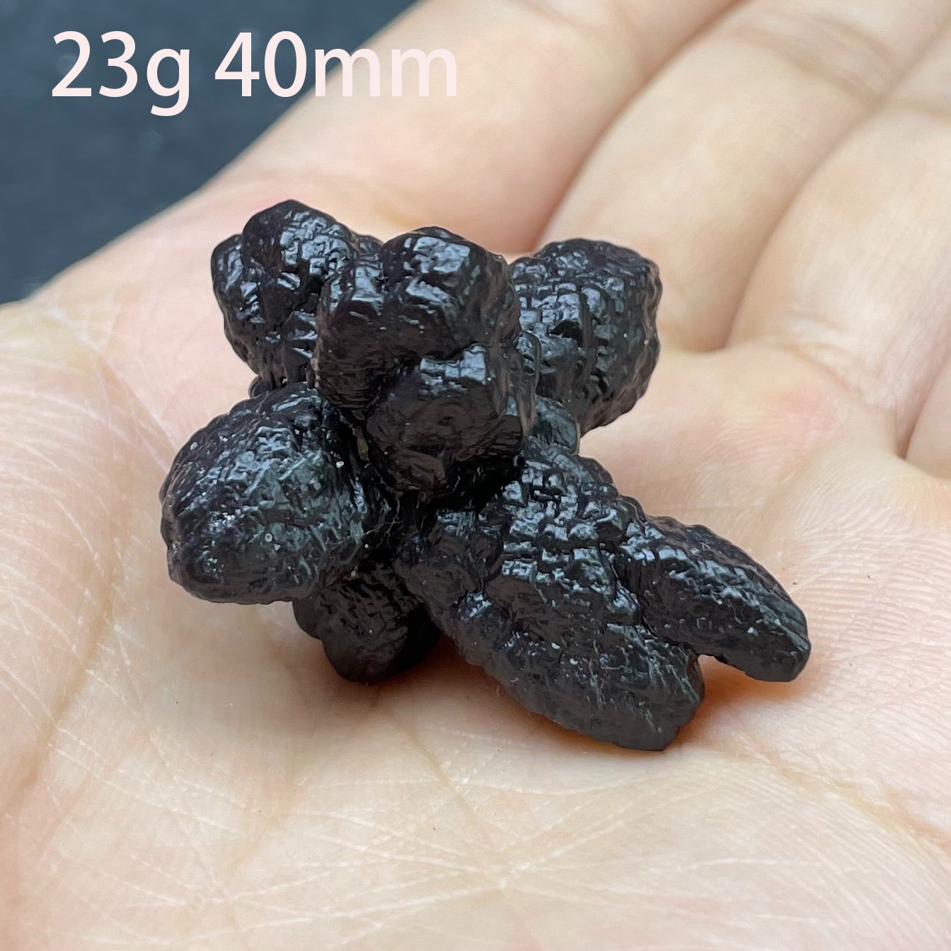Natural Raw Black Diamond irregular Prophecy Rock Carbonado Teaching Healing