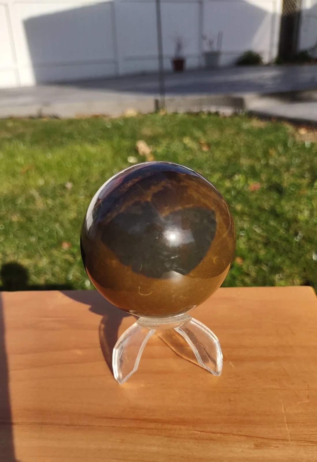 Fancy Jasper Sphere, The Supreme Nurturer Stone, Jasper Gemstone Crystal Heart