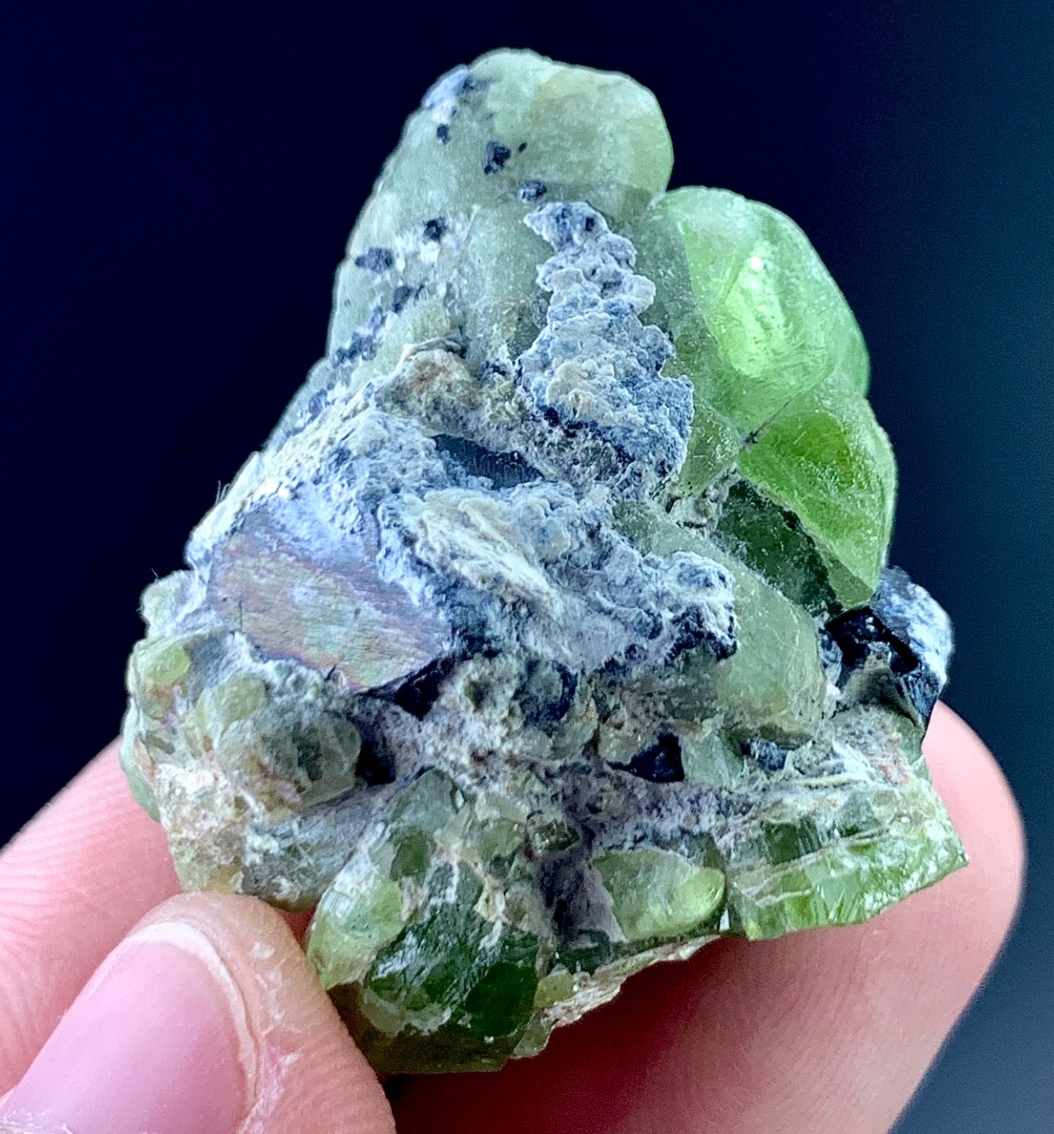 Peridot Crystal Specimen From Pakistan 146 Carat