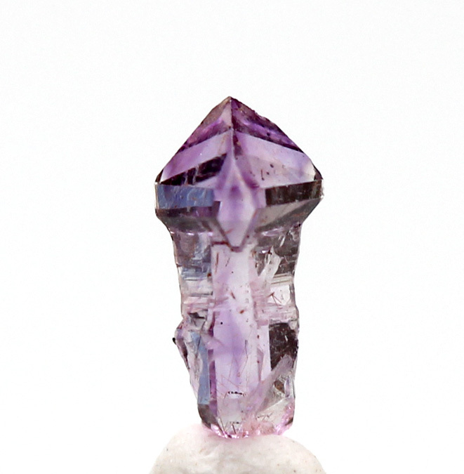 Amethyst Specimen SUPER 7 SCEPTER Crystal Cluster Mineral INDIA w/ ID card