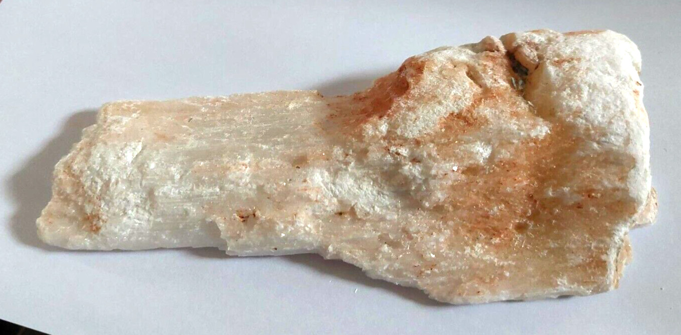 NATURAL SELENITE PIECE – 15.5 x 7 x 3.2 cms 185 gms – Selene moon goddess