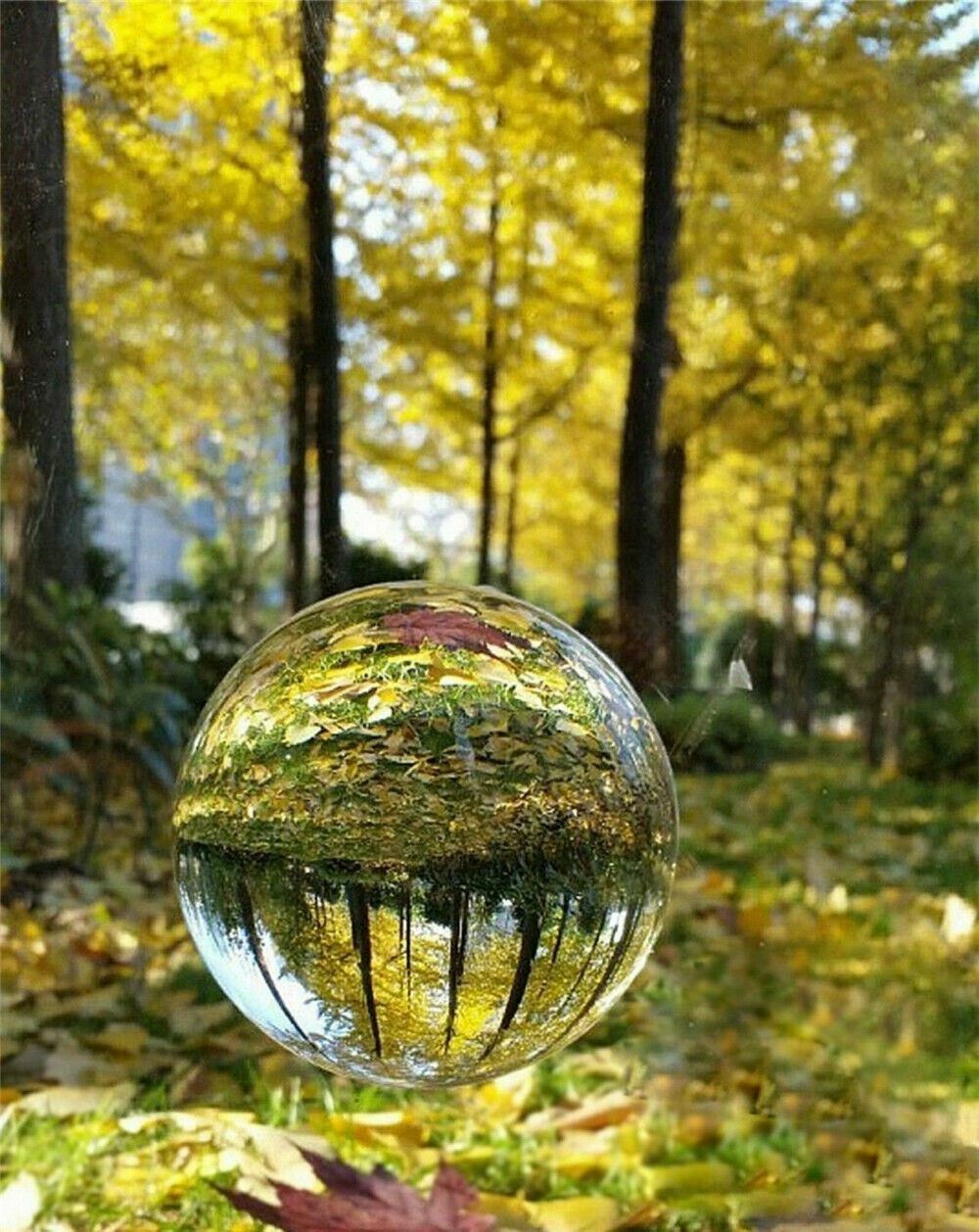 60mm Photography Crystal Ball Sphere Decoration Lens Photo Prop Lensball Clear