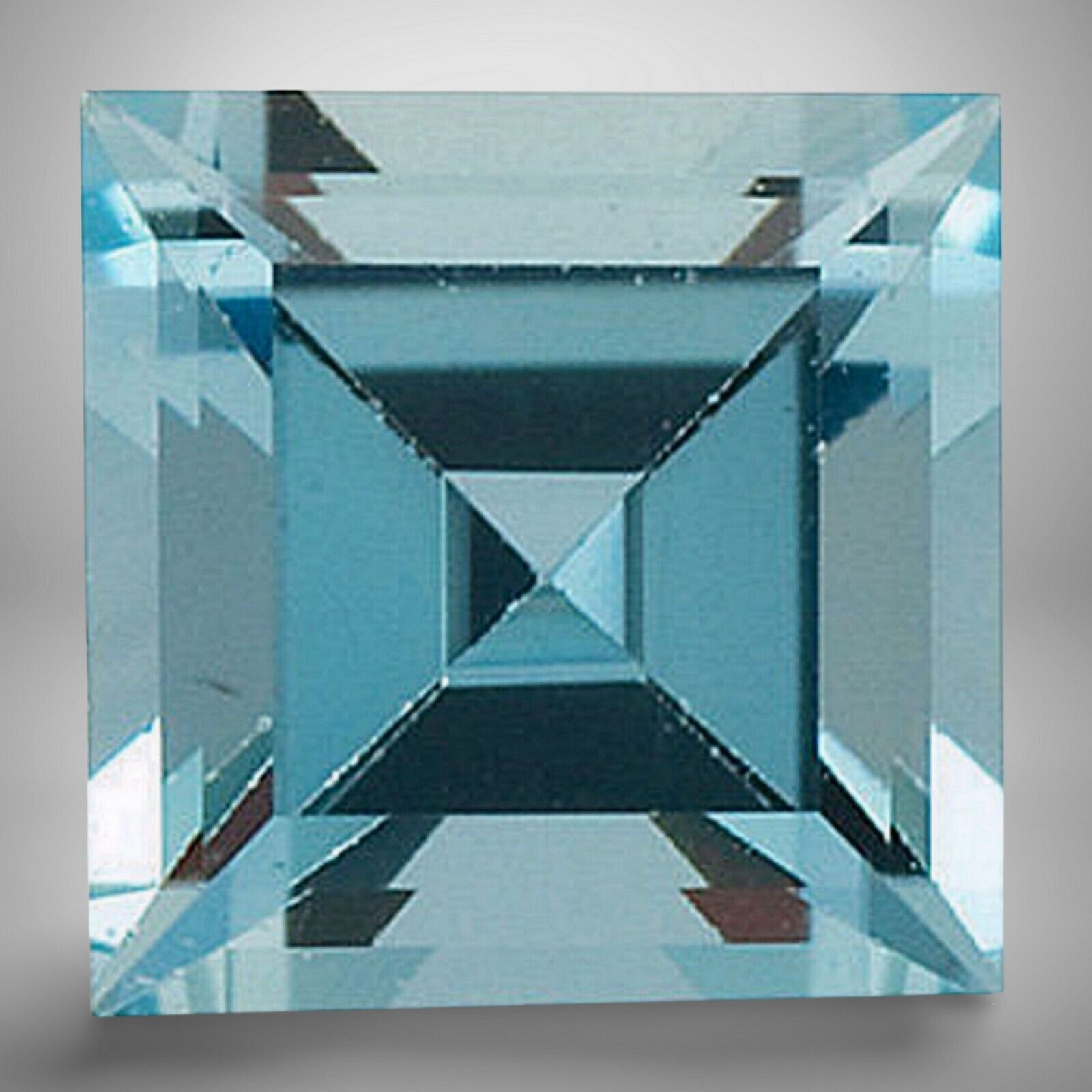 Aquamarine Square Cut Gemstone 3 Cts – 9 mm AAA+ Precious Jewelry Gem