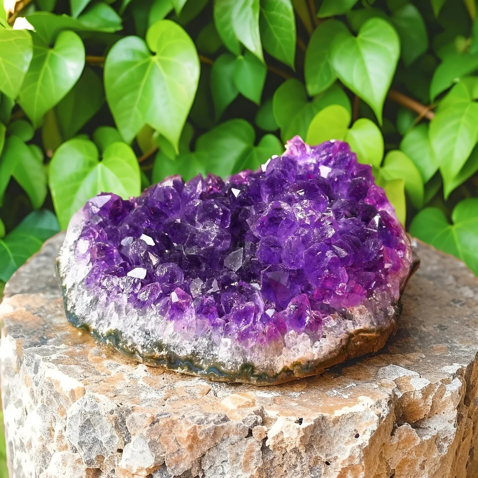 Raw Amethyst Crystal Cluster 80-100g Natural Quartz Healing Reiki Energy Decor