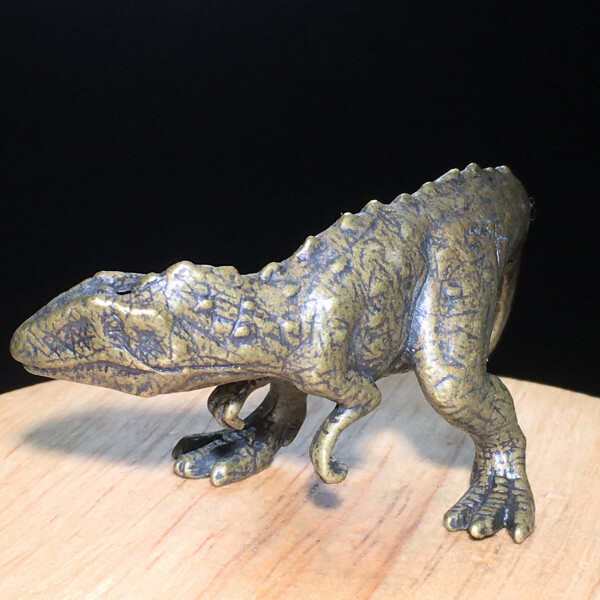 70g Ancient Chinese Handcrafted.Brass Exquisite.Perfect Dinosaur sculpture.gift