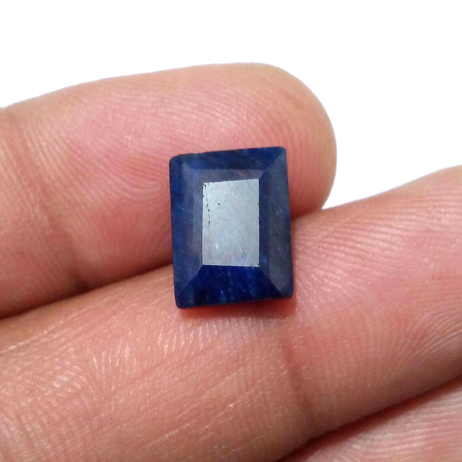 Top A+ Attractive Blue Sapphire Faceted Octagon Shape 7.60 Crt Loose Gemstone