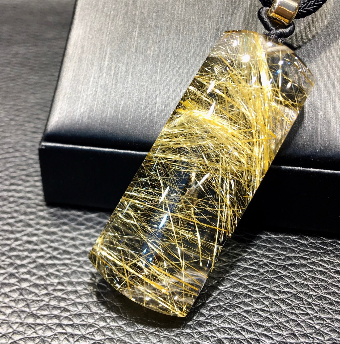 22G Natural Brazilian Titanium Crystal No Matter Brand Crystal Pendant