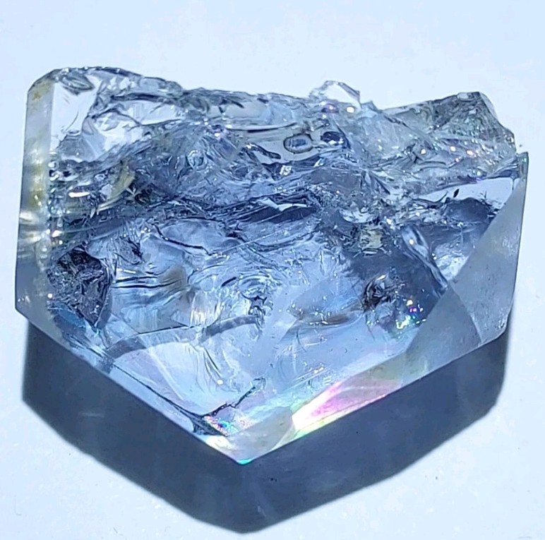 ULTRA RARE PURPLE LAVENDER BERYL AQUAMARINE FACET GRADE FROM PAKISTAN