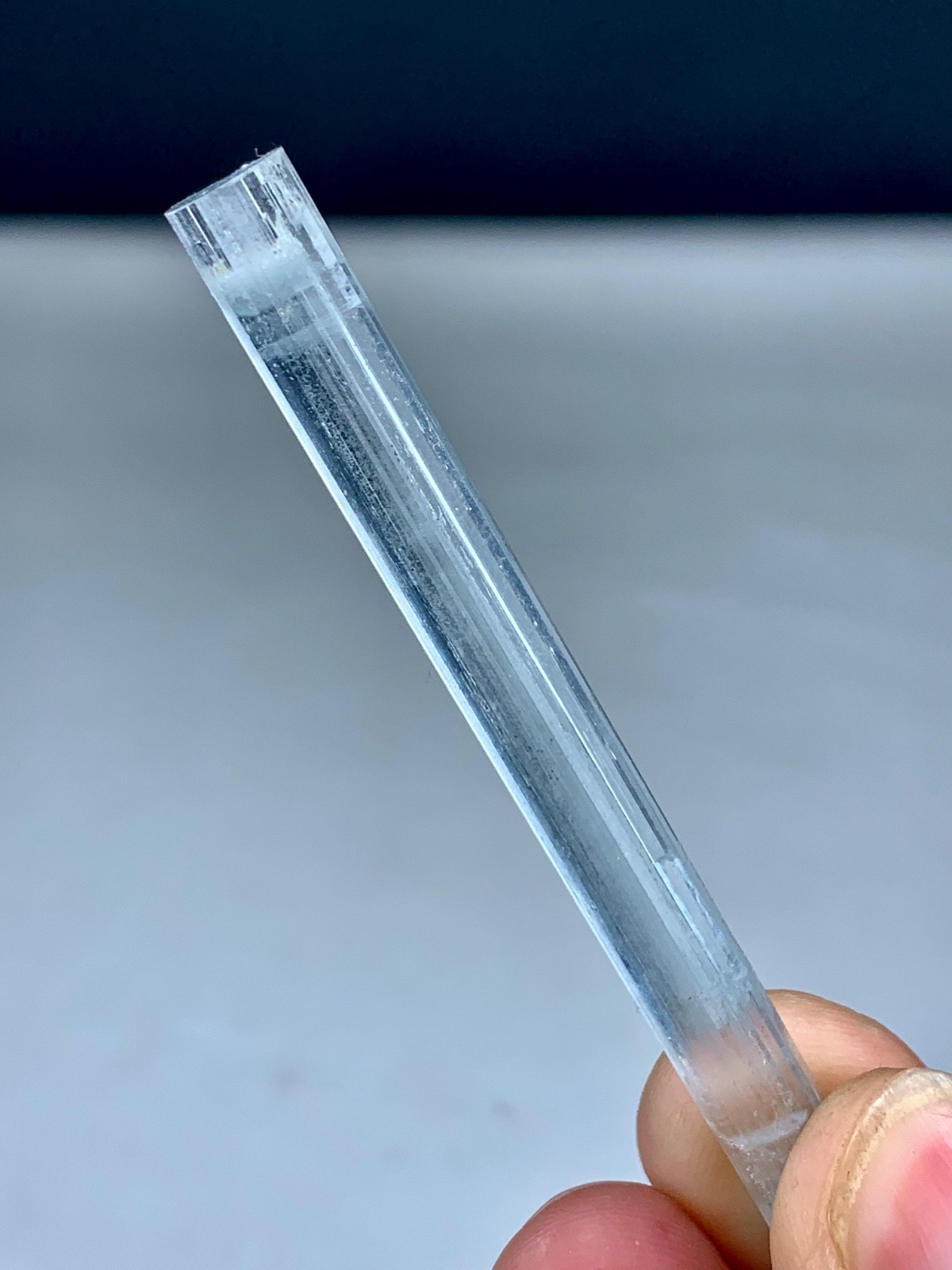 06g Natural Transparent Aquamarine Crystal From Shigar Valley Pakistan