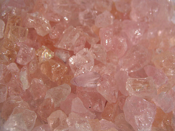 Morganite crystal all natural Zambia,Africa 5-10 MM 1/4 pound lots