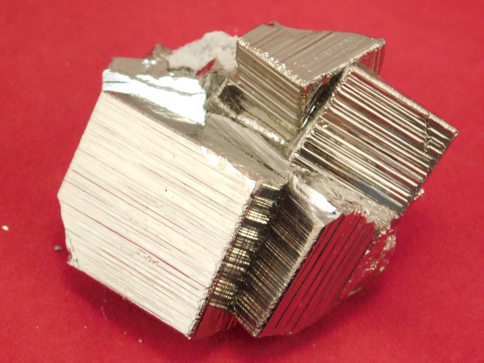 Smaller Nice and 100% Natural Pyrite CUBE Cluster Huanzala Mine Peru 132gr