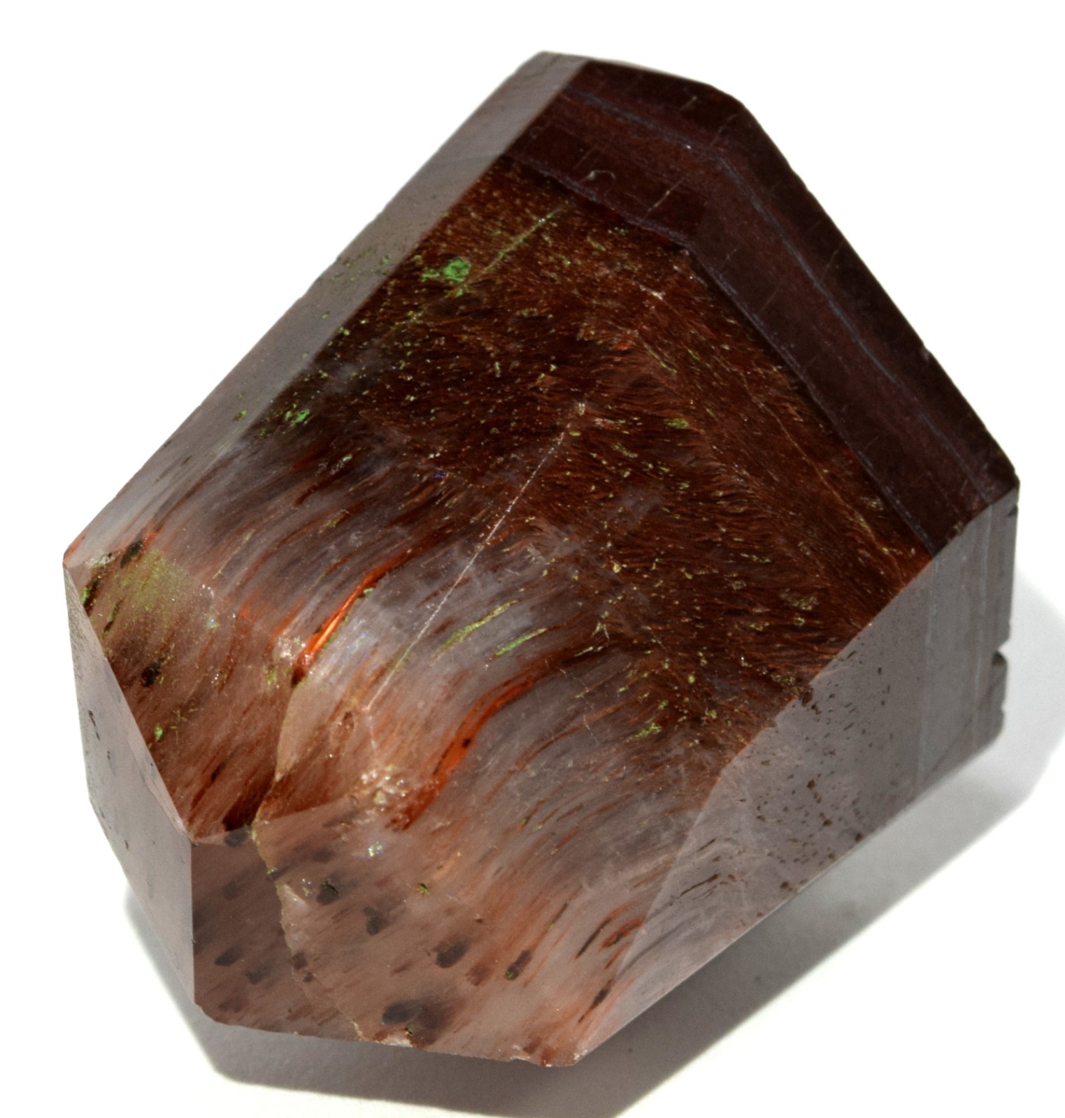 200ct 34mm Red Tiger Eye Point Polished Natural Quartz Crystal Mineral – Africa