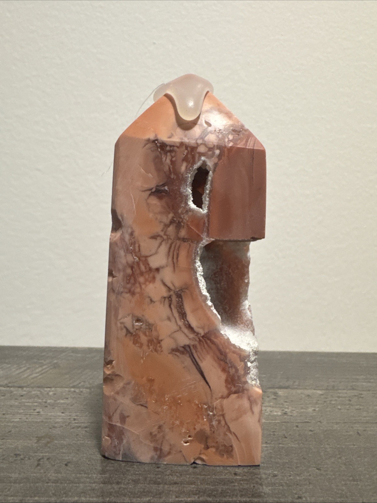 Cotton Candy Agate Crystal Tower 3.75” 146 Grams