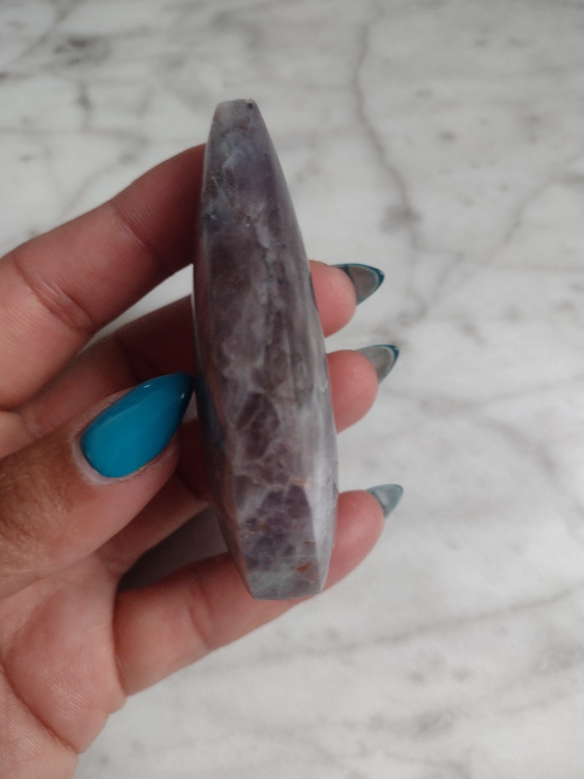 Bloodshot Iolite With Sunstone Teardrop Sun Stone Free Form Crystal Stone A