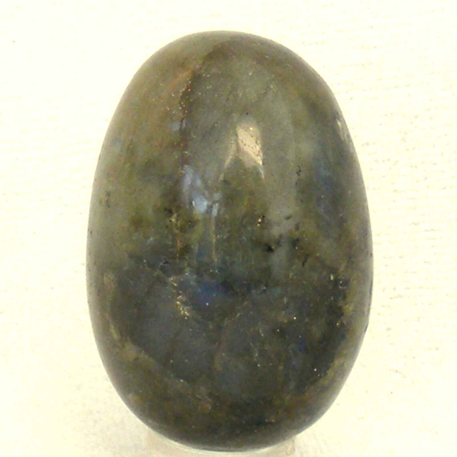 Labradorite Egg Polished Natural Iridescent Blue Flash Gemstone Easter Gift
