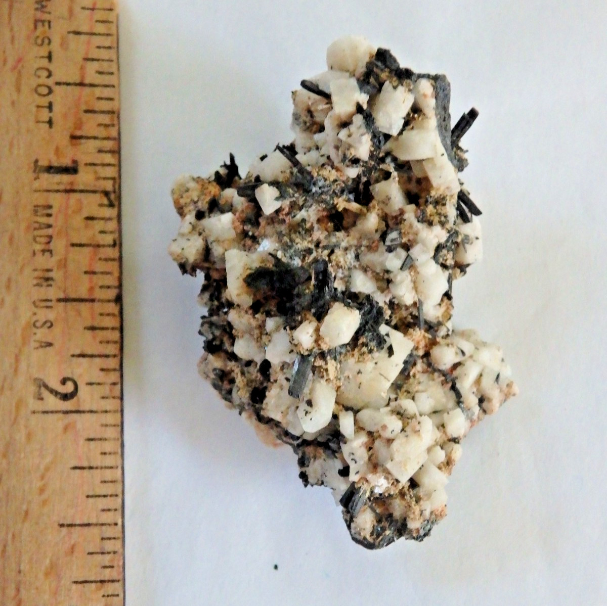 Crystals Aegerine with Feldspar Malawi 28.5 grams
