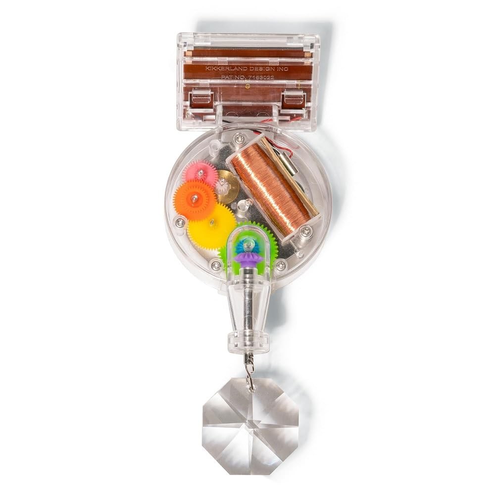 Solar Powered Rainbow Maker Prism Suncatcher Window Decor Unique Gift Crystal