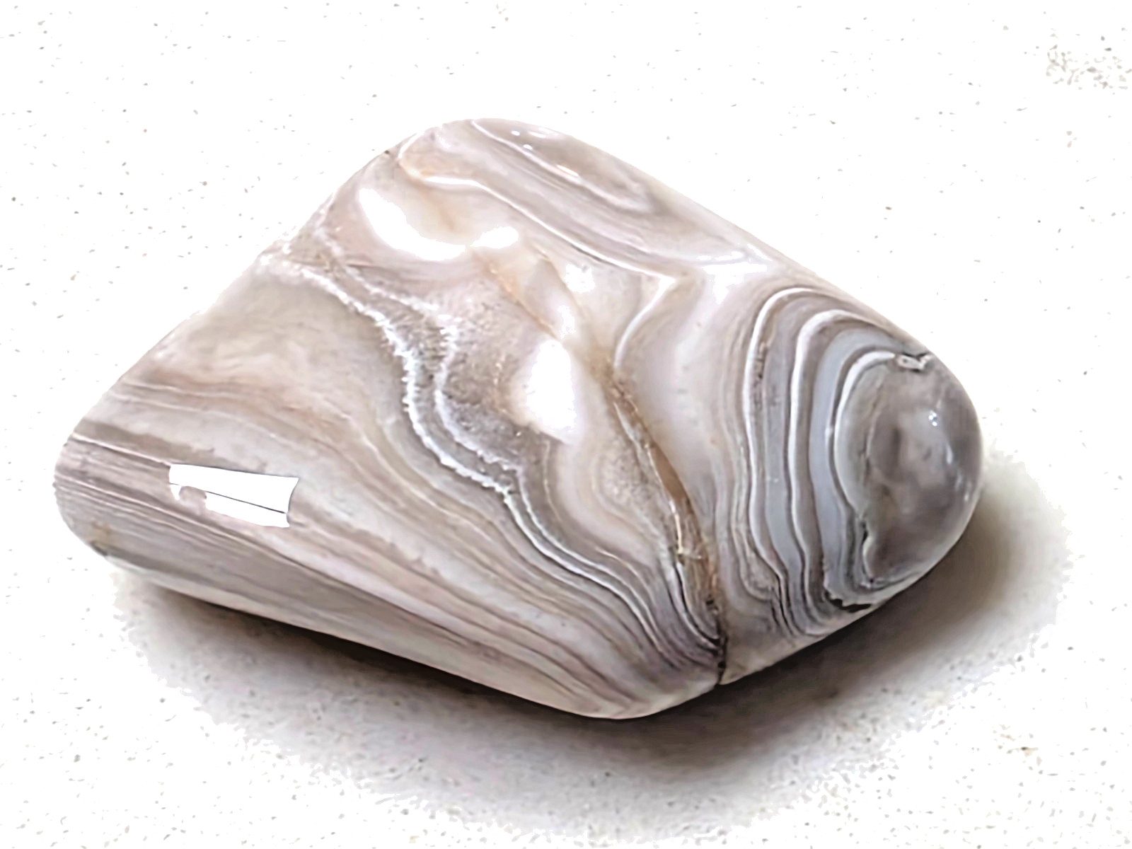 POLISHED BEAUTIFUL BOTSWANA AGATE, NATURAL BANDED AGATE -Unique-