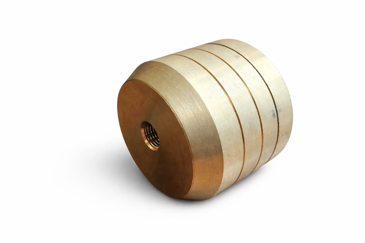 Brass Cluster Body Large With Cap Without Side Hole