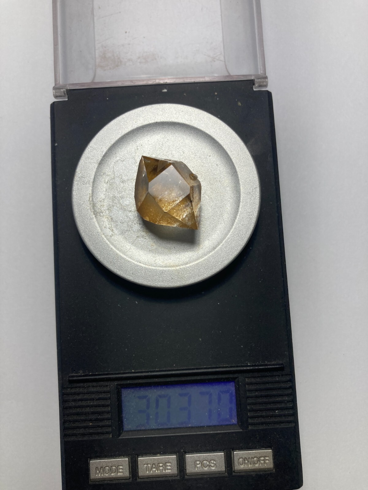 Herkimer NY AA + Diamond NEW TREASURE BOX 23mm x 16mm, 30.38 ct sec B3