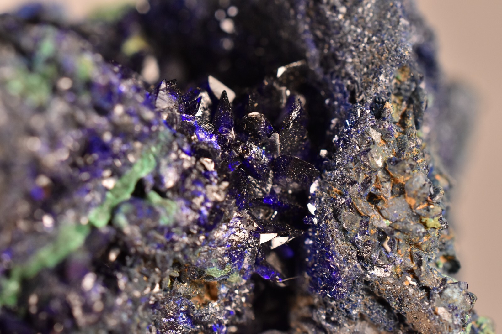 *AZURITE* 5.8cm 108.7g Crystal Cluster Malachite Natural Rough Specimen