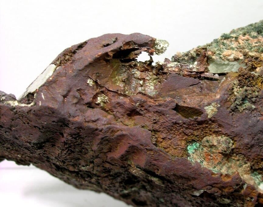 Native Copper Silver Halfbreed Specimen. Centennial Mine Michigan 5.1 oz