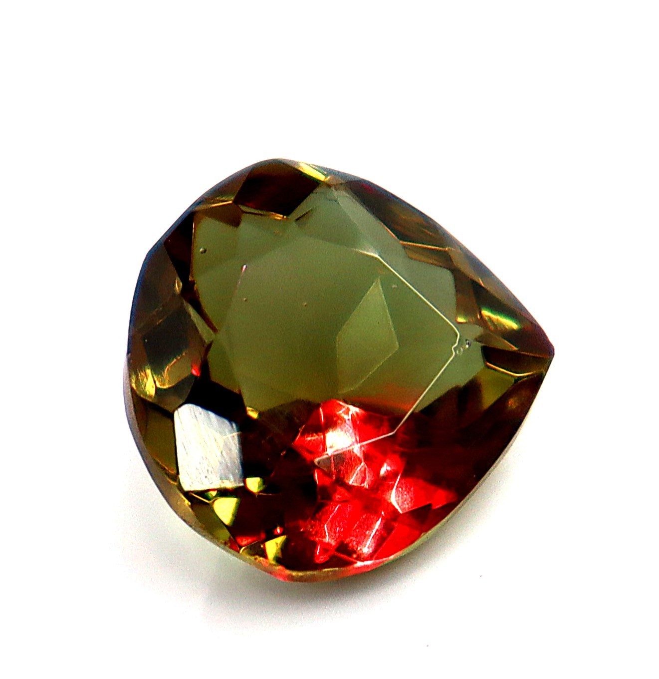 Pear Cut 10 Ct Natural Alexandrite Color Changing Loose Gemstone