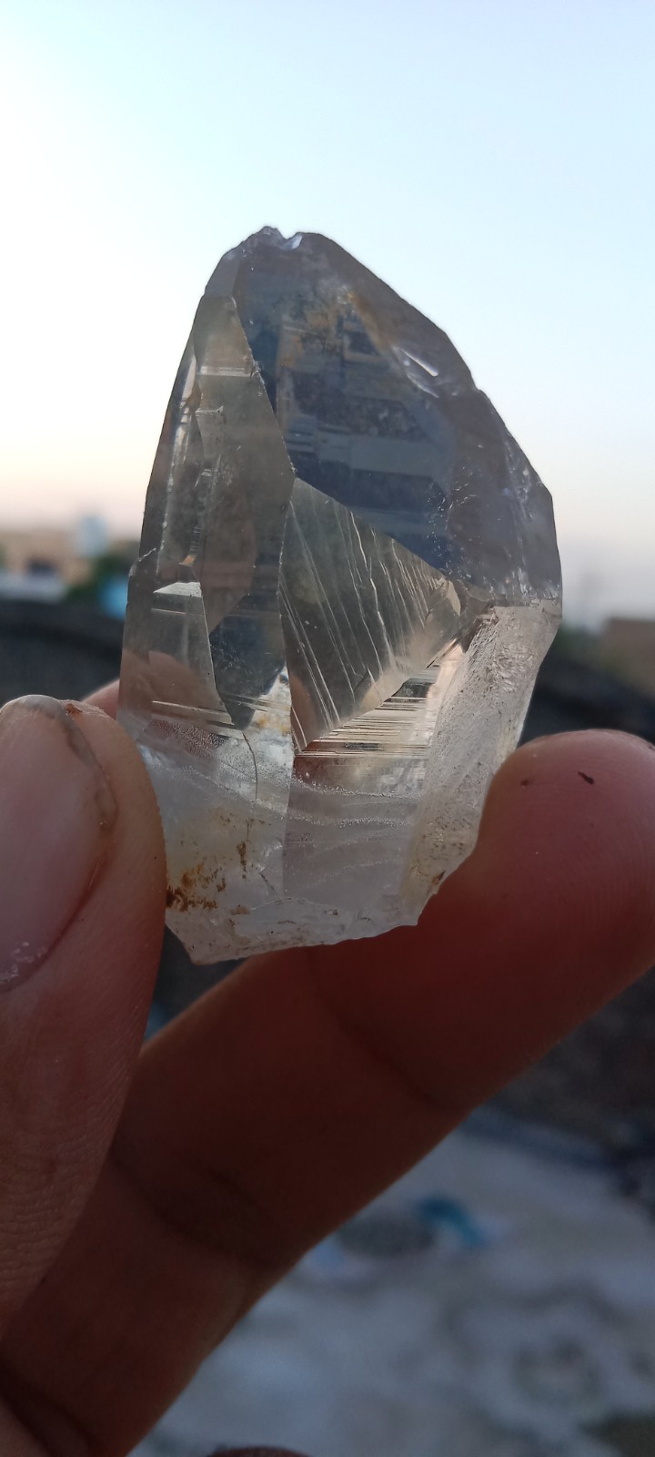 50 gm Amazing Eye Clean Honey Quartz Crystal from zagi mine kpk Pakistan