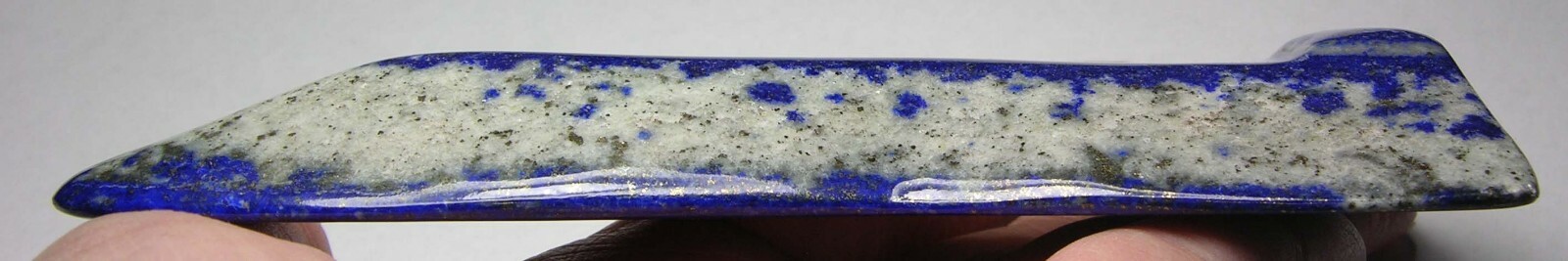 120g Afghanistan 100% Natural Tumbled Rough Lapis Lazuli Specimen 4.2oz 130mm