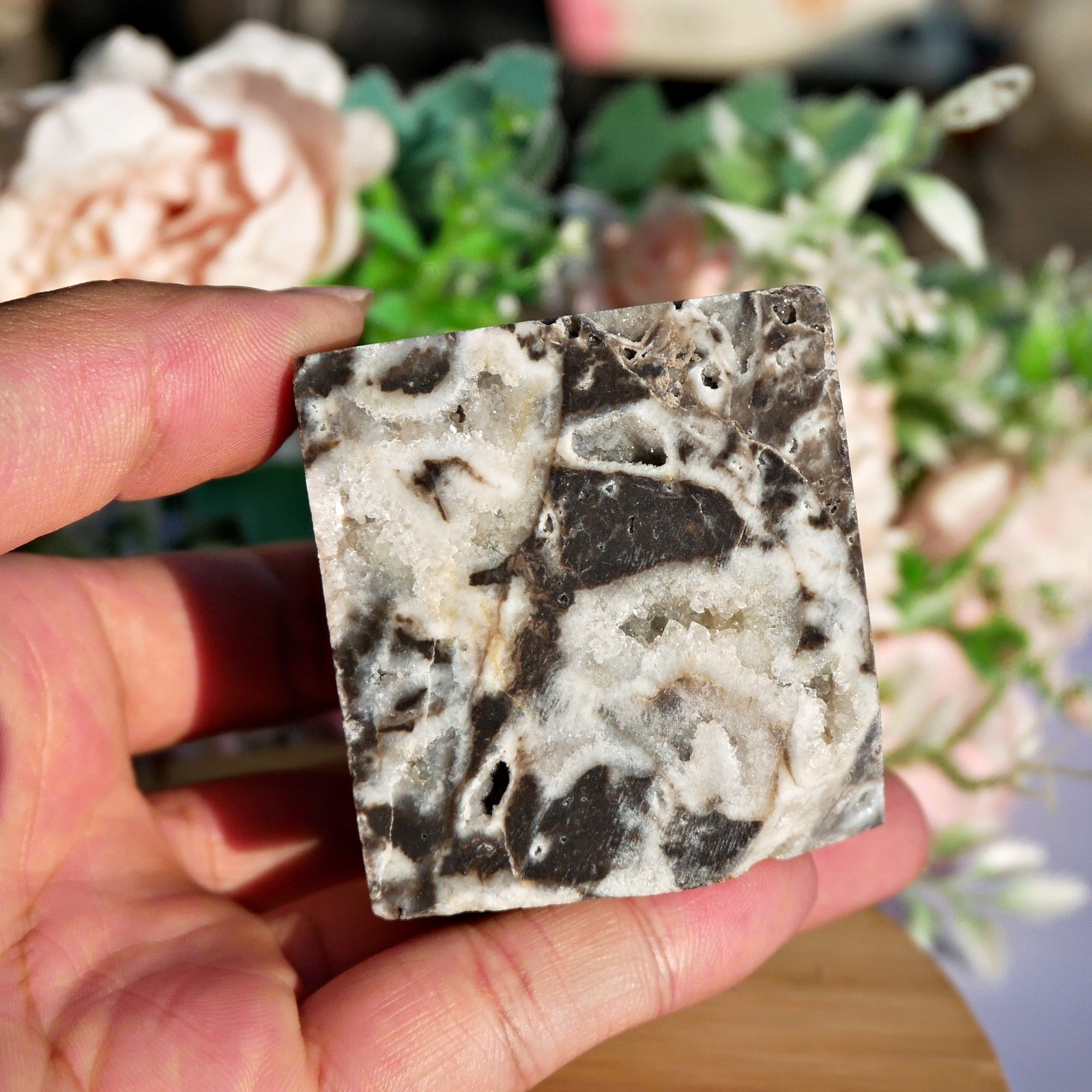 3PCS Sphalerite Geode Cube 2″Natural Crystal Mineral Specimen Set Collector Gift
