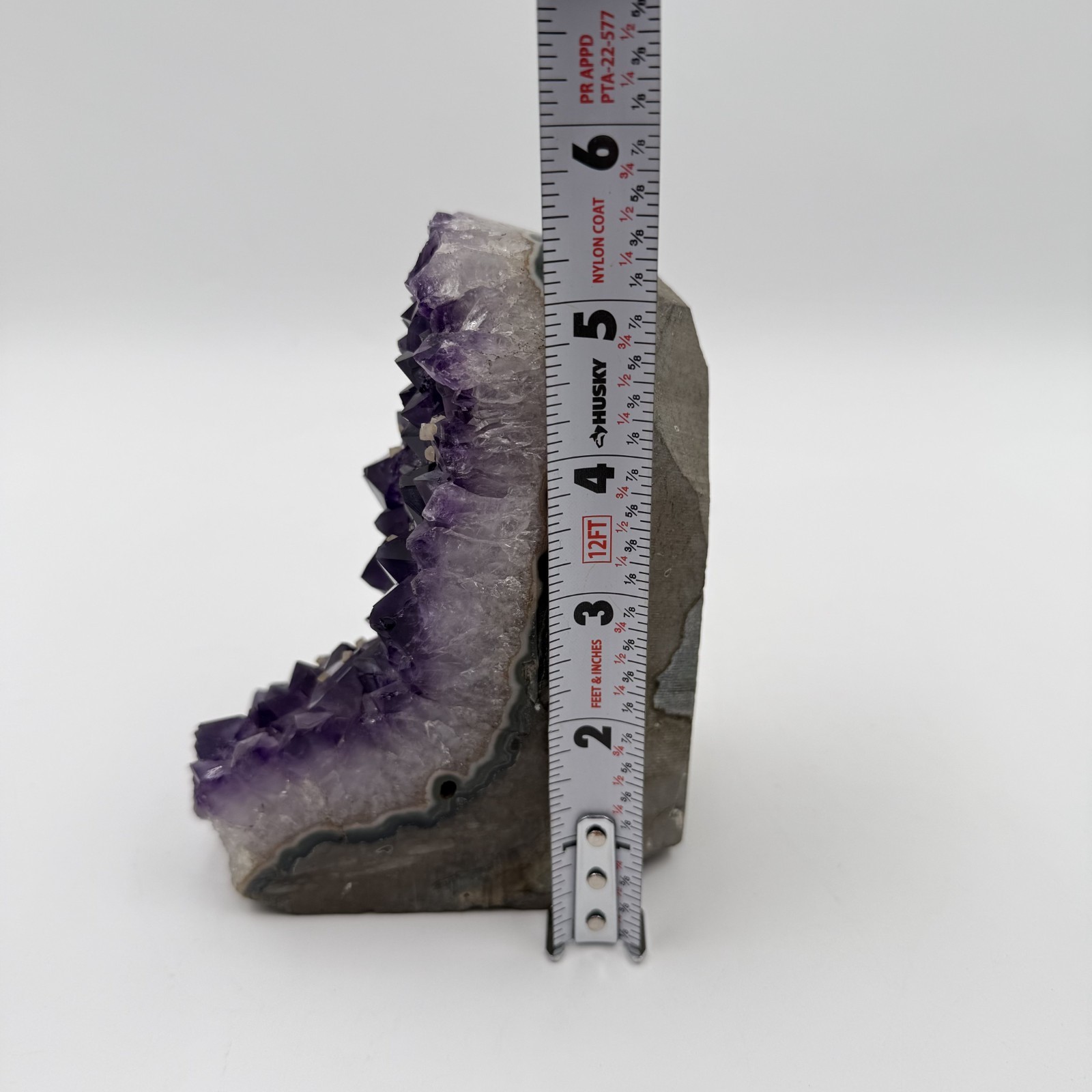 Amethyst Druse Capstone Extra Grade Uruguay Purple Quartz Crystal Cluster 2lb 12