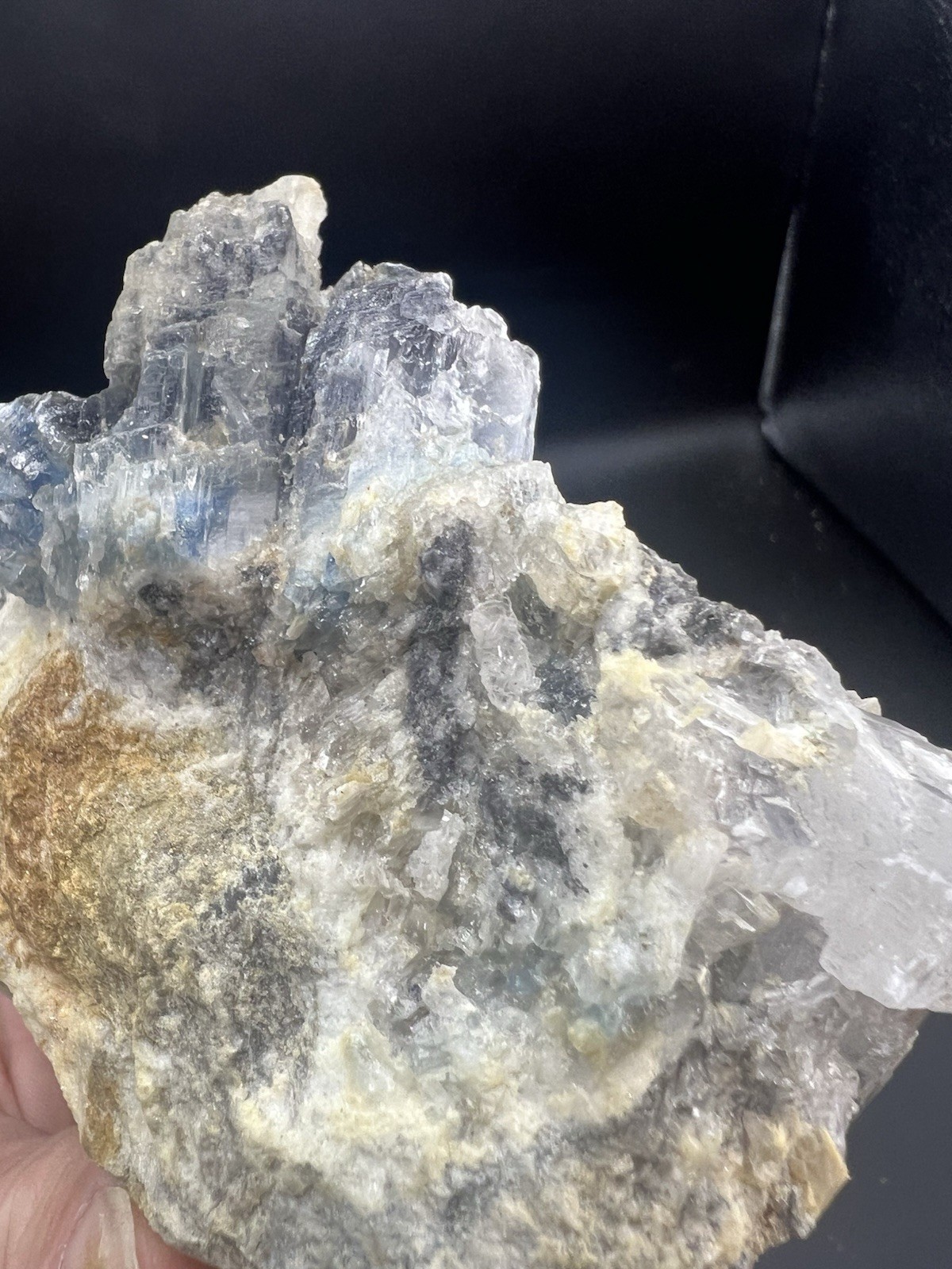 Natural Rare Shattuckite And Selenite Specimen. Minerals, Crystals, Decor,Quartz