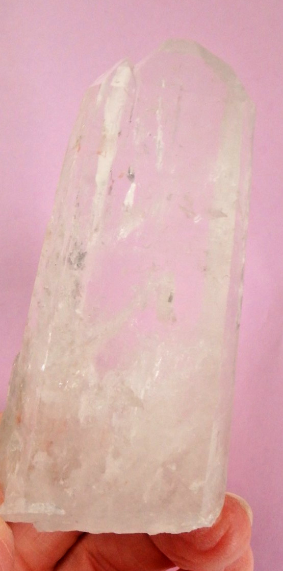 Crystal Diamantina Quartz Lazer ✨🤍 Natural Twin✨🤍Old Stock 125.5 grams