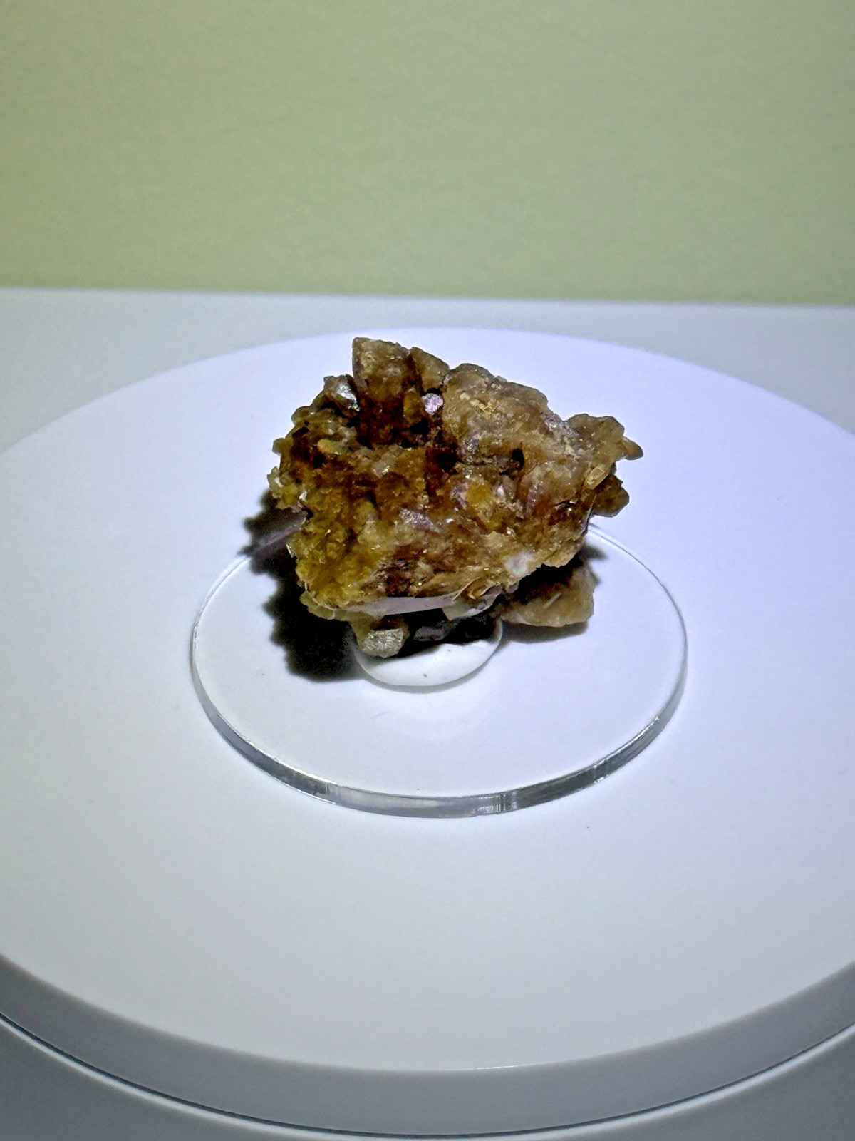 WARM Citrine Crystal Cluster Specimen w/ Stand – Boulemane, Morocco