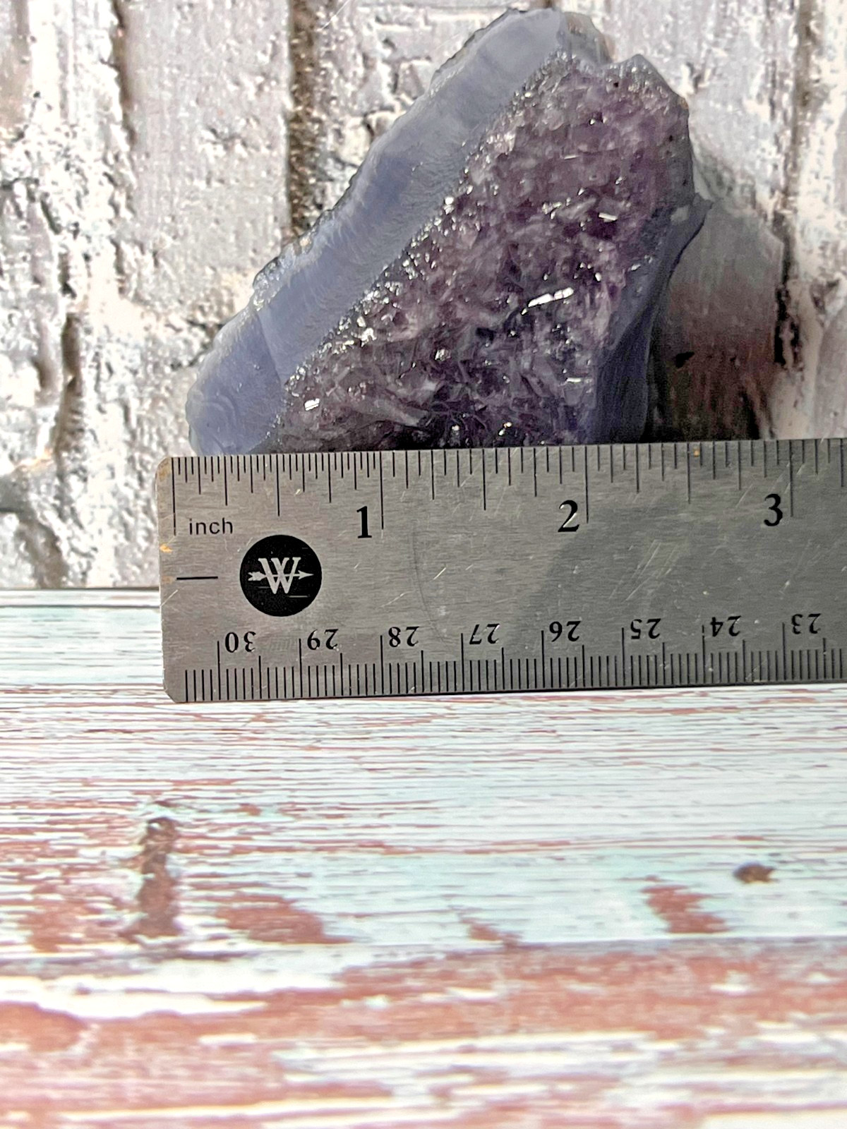 Deep Purple Amethyst Crystal Specimen – 194g – 3″ x 2.5″