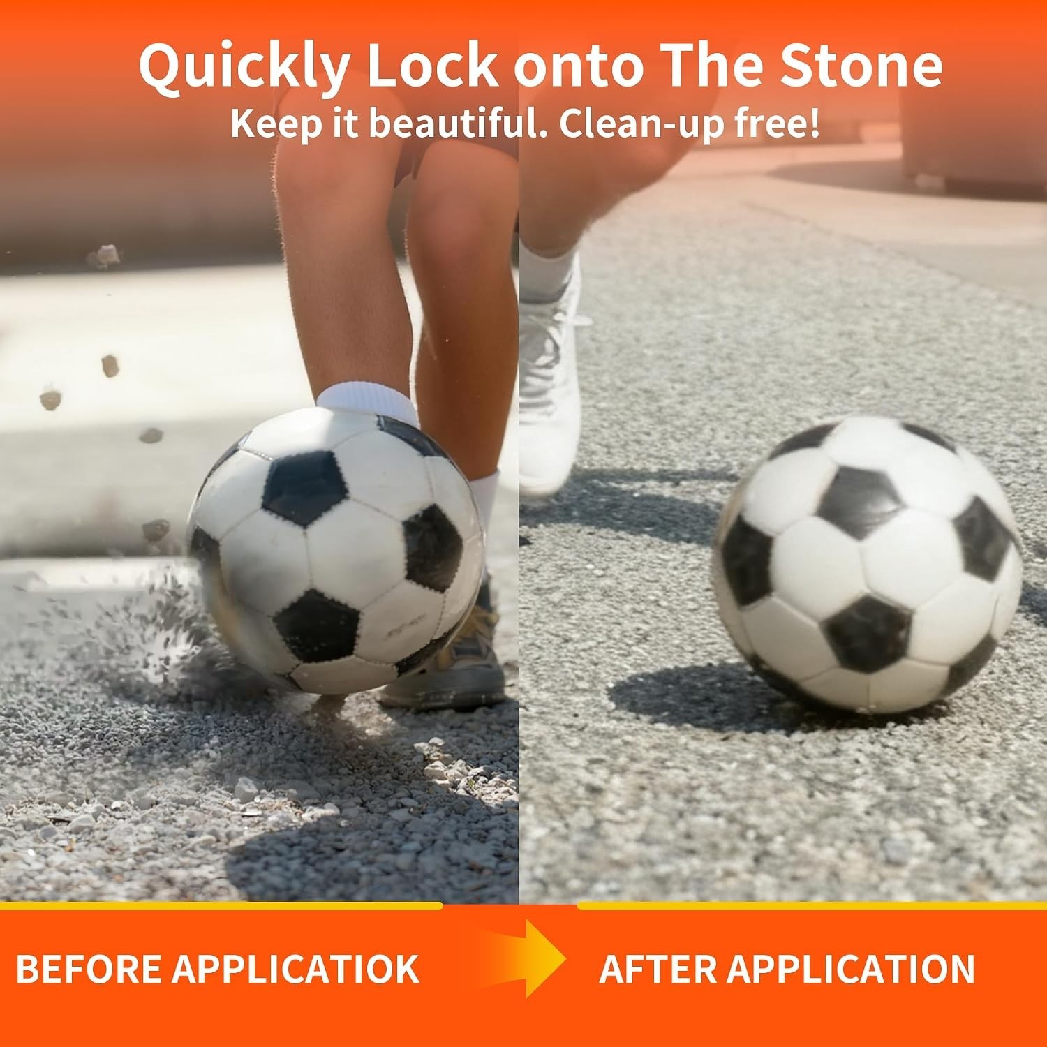 32 Oz Non-Toxic Landscaping Rock Glue – Fast-Drying Stone Adhesive & Stabilizer