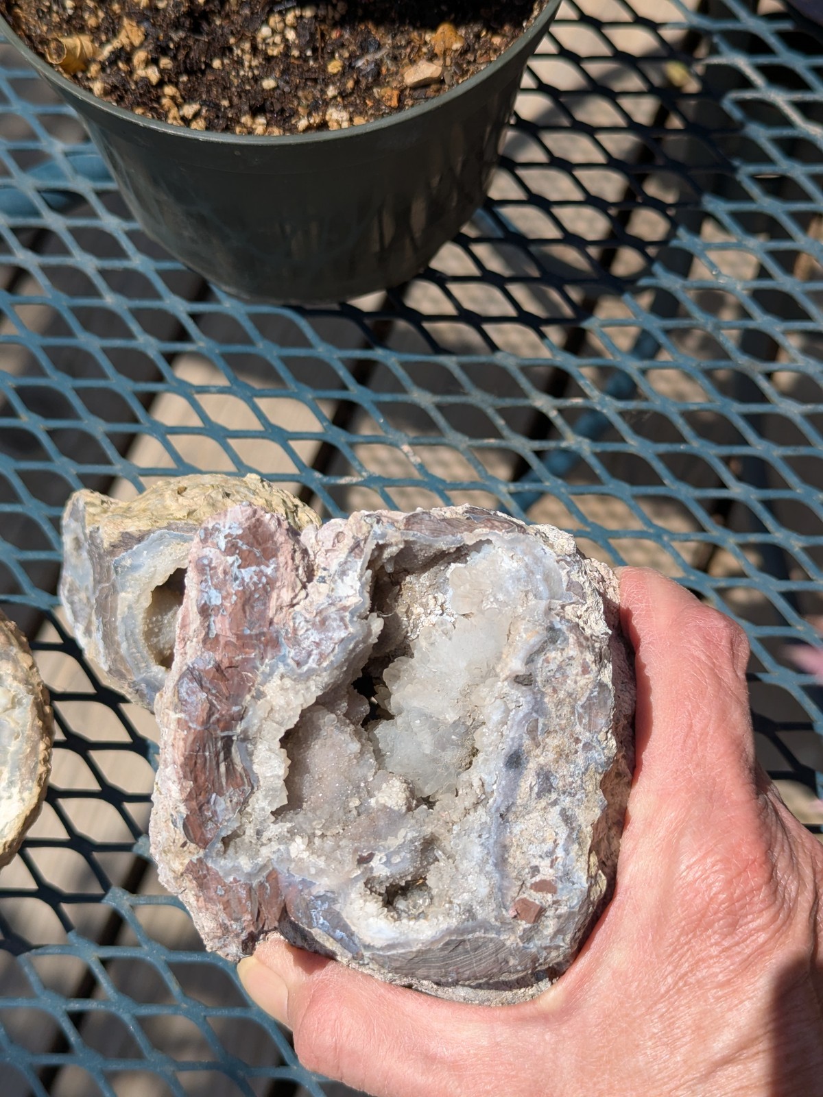 Dugway Double Geodes * Rough * 3 Pieces * 4 lbs. 10 oz.