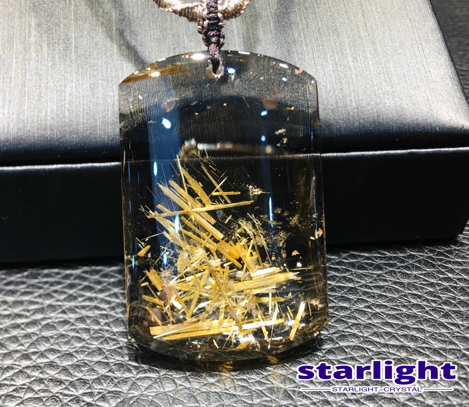 13G Natural Brazilian Titanium Crystal No Matter Brand Crystal Pendant